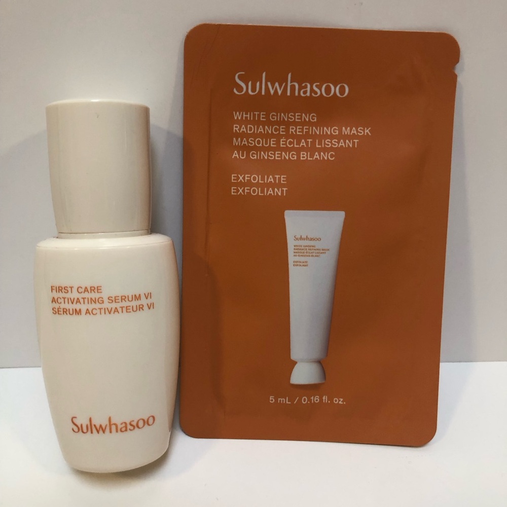 Sulwhasoo Serum & Mask Bundle NWOT